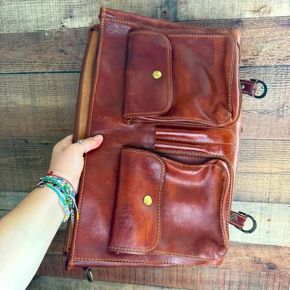 Floto Poste Made In Italy Leather Bag - Picture 10 of 16